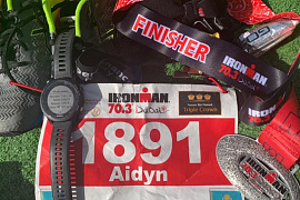 Отчет о первом триатлонном сезоне и финише на Ironman 70.3 Dubai 2019
